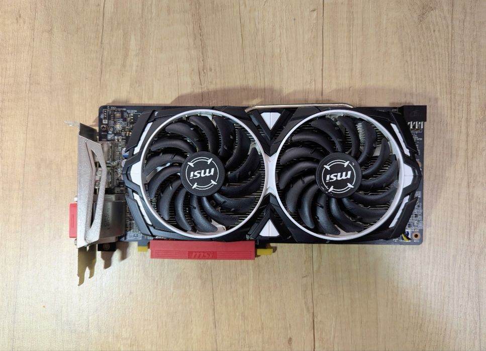 Placa video rx 580 8gb msi armor