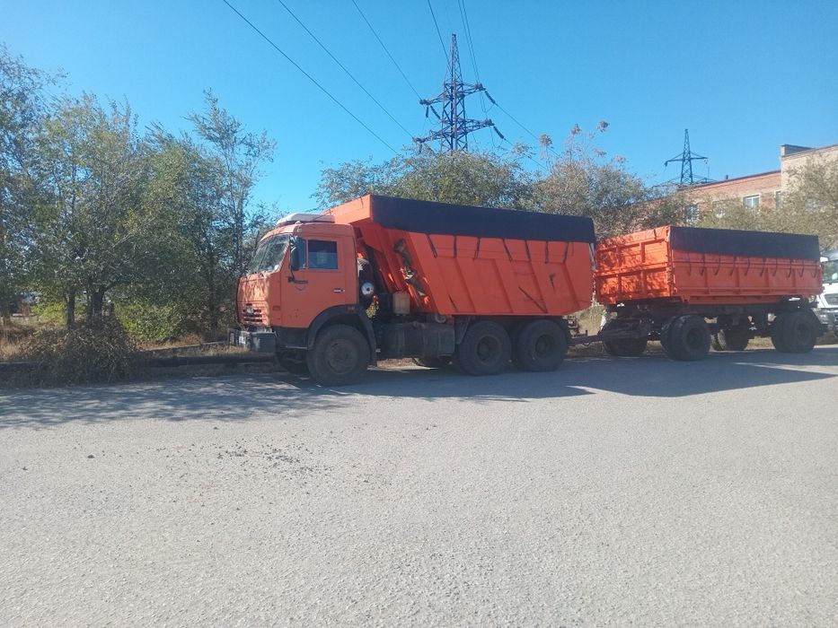Продам камаз с прицепом