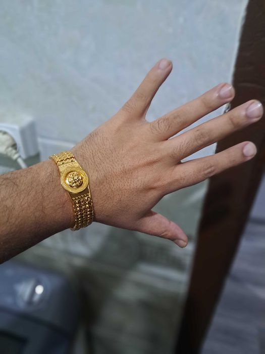 Braslet pozolochinniy Золотистый браслет unisex