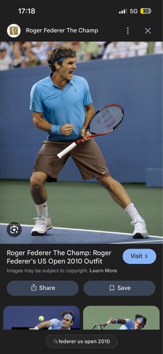 Tricou Nike x Roger Federer US Open 2010