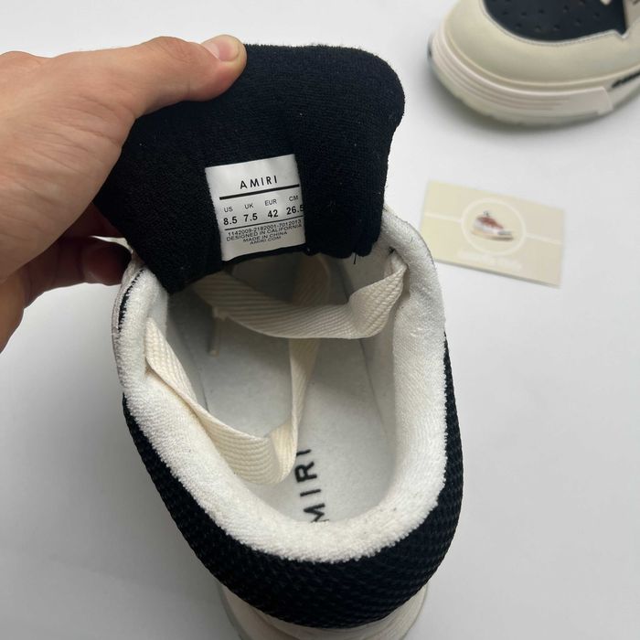 Amiri MA-1 Beige Black