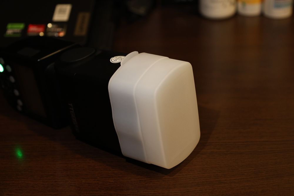 Flash Diffuser / Difuzor Compatibil cu Godox TT685II / TT520II / TT600 / V860III / V850III
