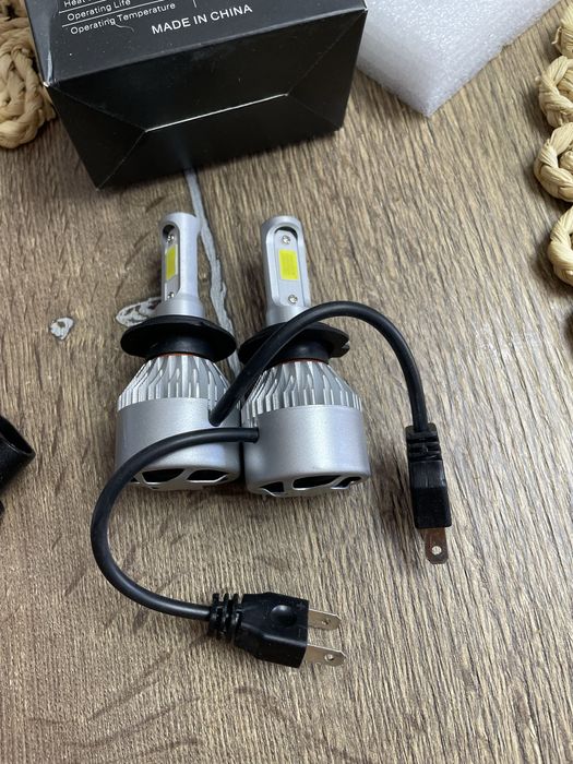 Set becuri led auto H4 H7 H13