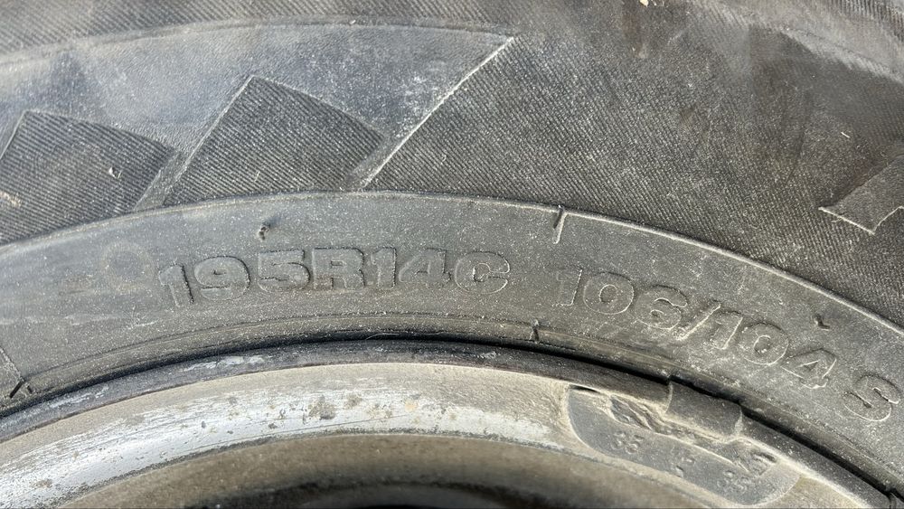 Шины 195R14C с дисками