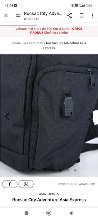 Rucsac Asia Express