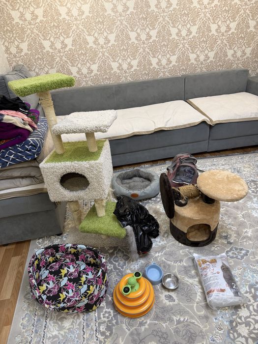 Продам домик когтеточку для кошек