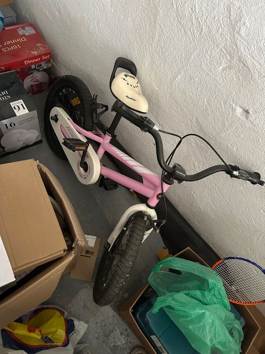 Bicicletă copii RoyalBaby Freestyle 5, roz, stare bună