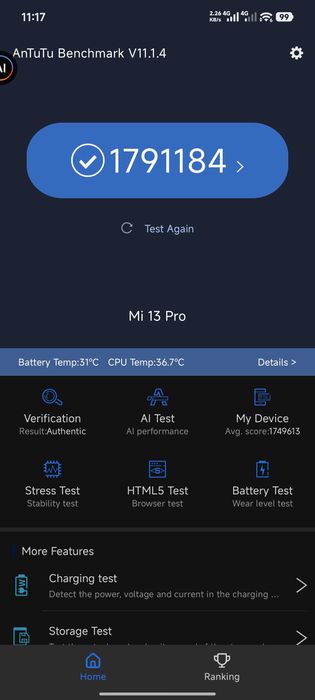 Xiaomi 13 pro (8/128) 2 Sim karta