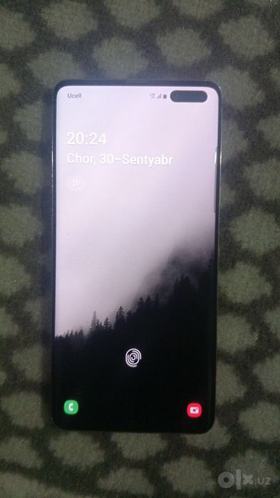 Samsung s10 5G 8ga 256 xotira