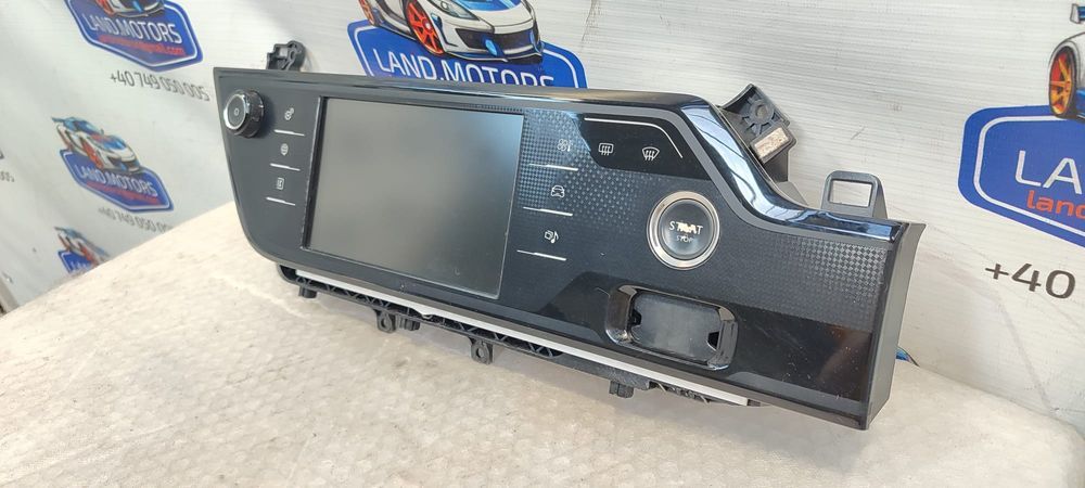 KIT MULTIMEDIA / DISPLAY CENTRAL + CITITOR CHEIE + PANOU COMANDĂ CITROEN C4 PICASSO 2015 / 2013–2018 / COD OEM 9805089780 / 98011193XU (5E2)