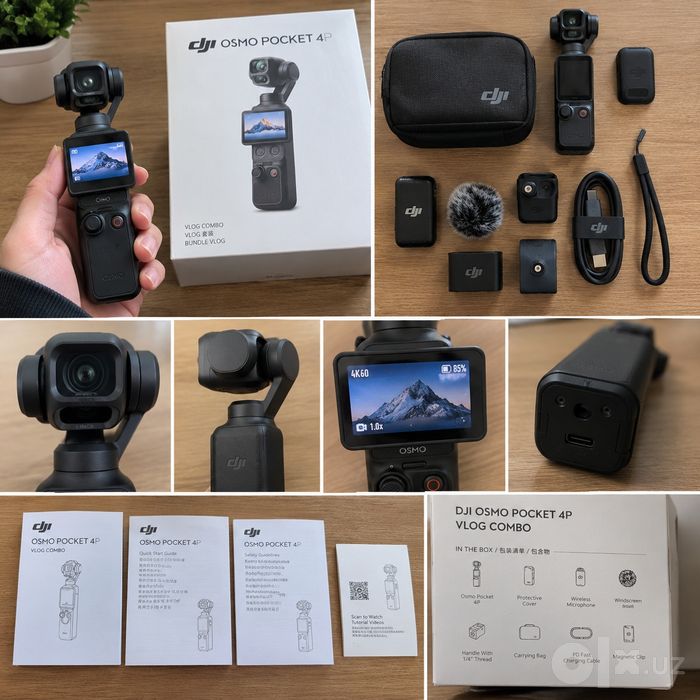 Dji osmo pocket 4p vlog combo