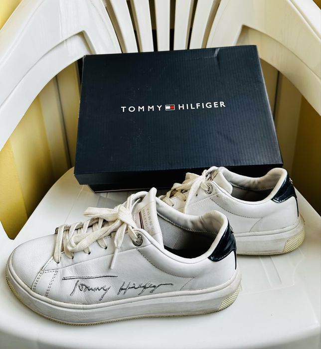 Дамски кожени кецове Tommy Hilfiger