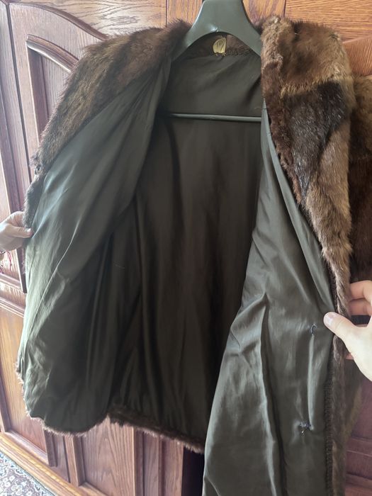 Палто от естествен визон