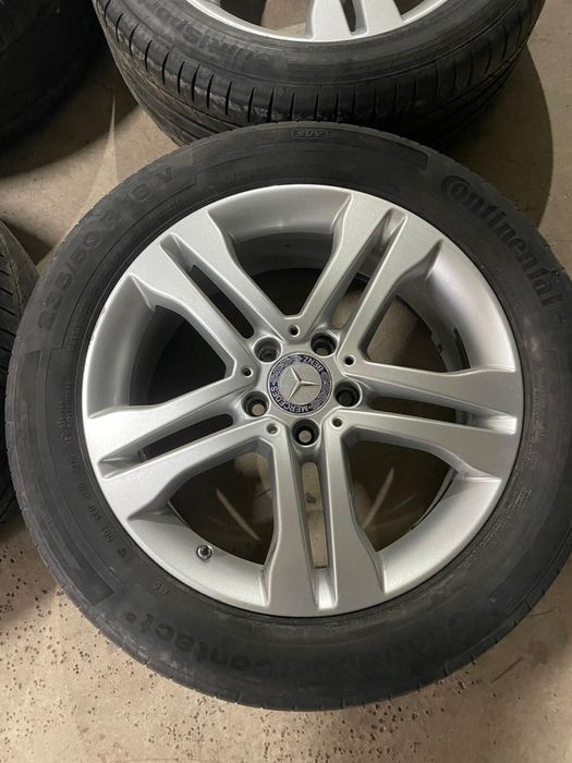 Set Jante Originale Mercedes-Benz 18" cu Anvelope Continental 235/50 R