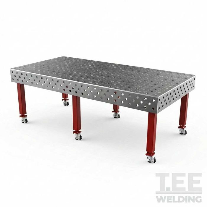 Заваръчна маса 2400×1200 мм (12 мм плот) | ЛИЗИНГ