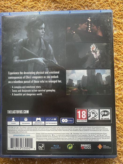 The last of us part ii ps4