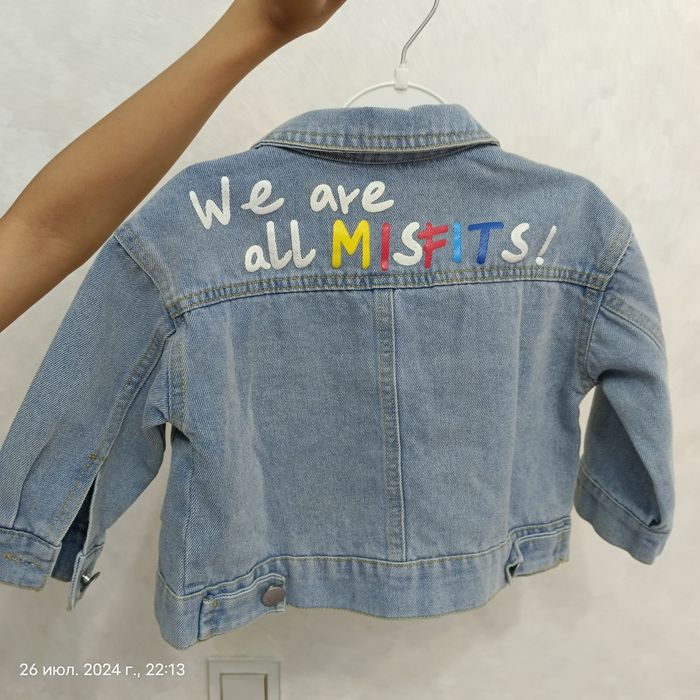 Джинсовка на 1-2годика