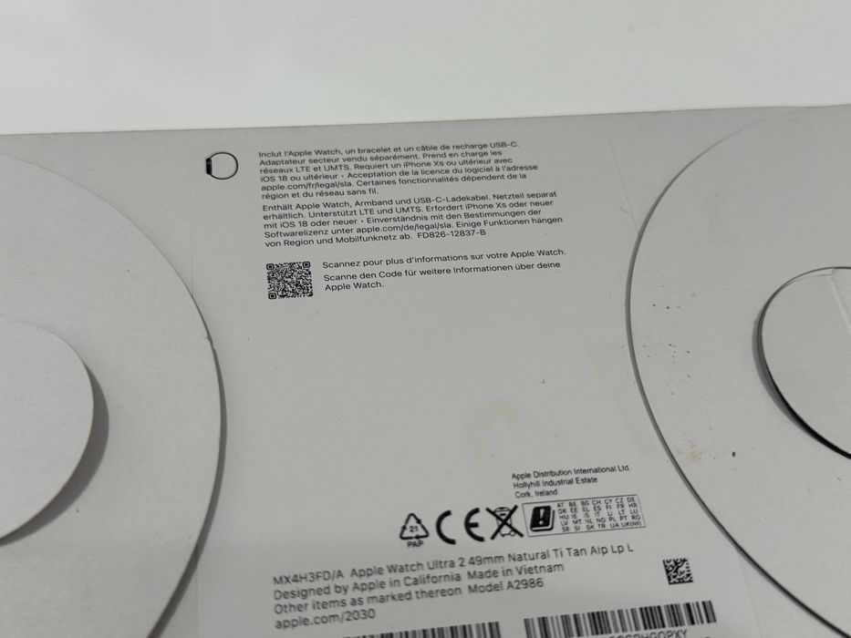 Apple Watch Ultra 2 49mm NaturalTitanium Sigilat*