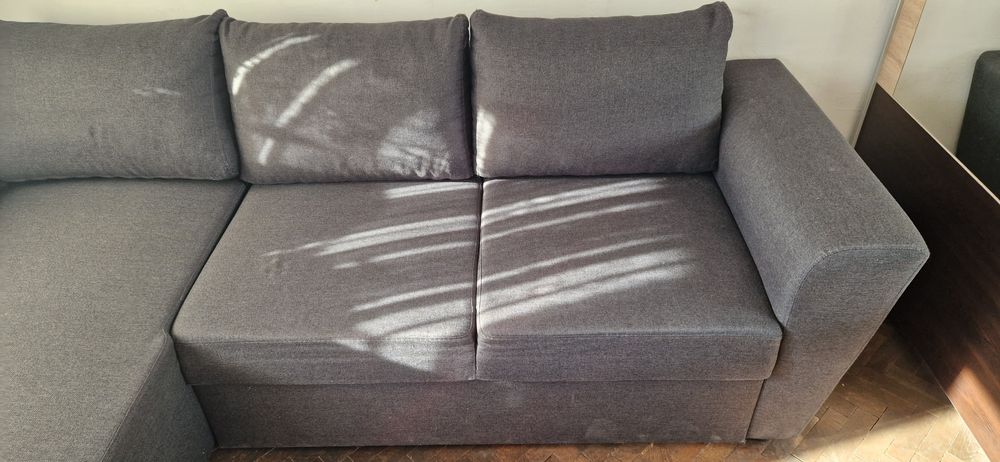 Ъглов разтегателен диван