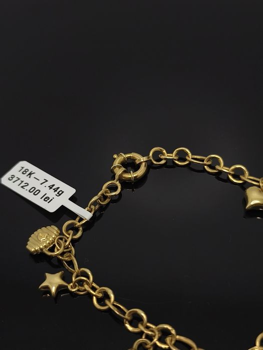 Bijuteria Royal bratara din aur 18k 7.44 gr