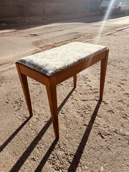 Винтидж пейка / табуретка – шведски дизайн, Mid-Century