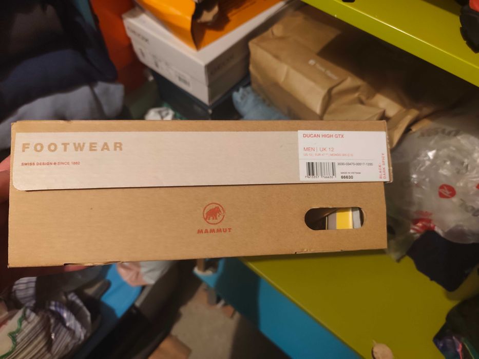 Мъжки туристически обувки Mammut Ducan High GTX Gore Tex