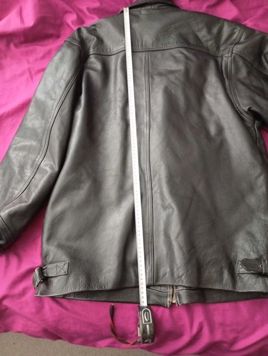 Мъжко кожено яке размер XL eстествена