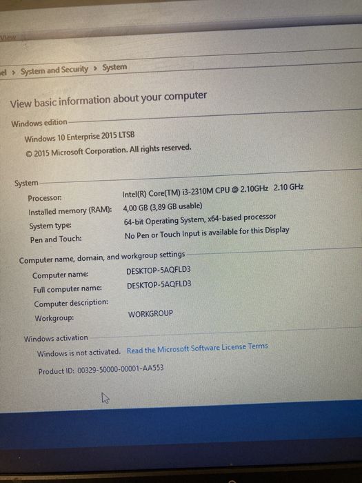 Лаптоп fujitsu