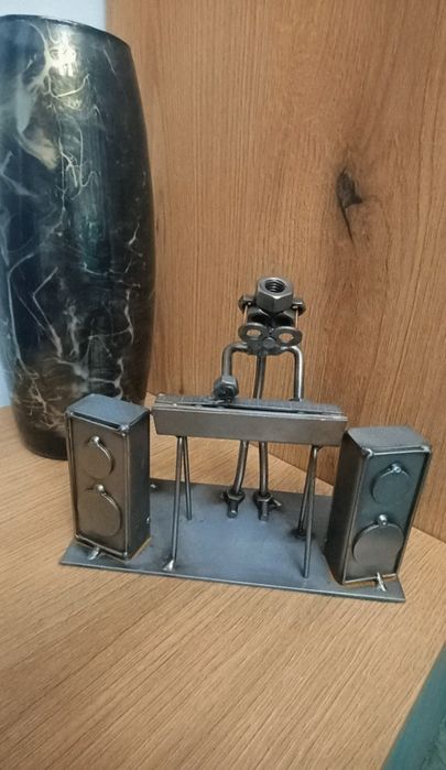Dj Music metal Sculptura Hinz & Kunst
