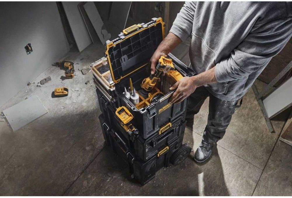 Ящик для инструментов DEWALT TOUGHSYSTEM 2.0 Compact Deep Toolbox!