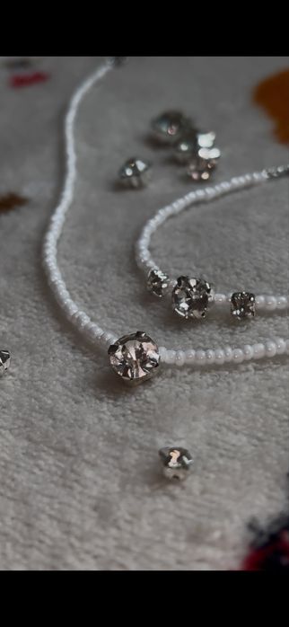 Гердани от естествени камъни и стъклени мъниста