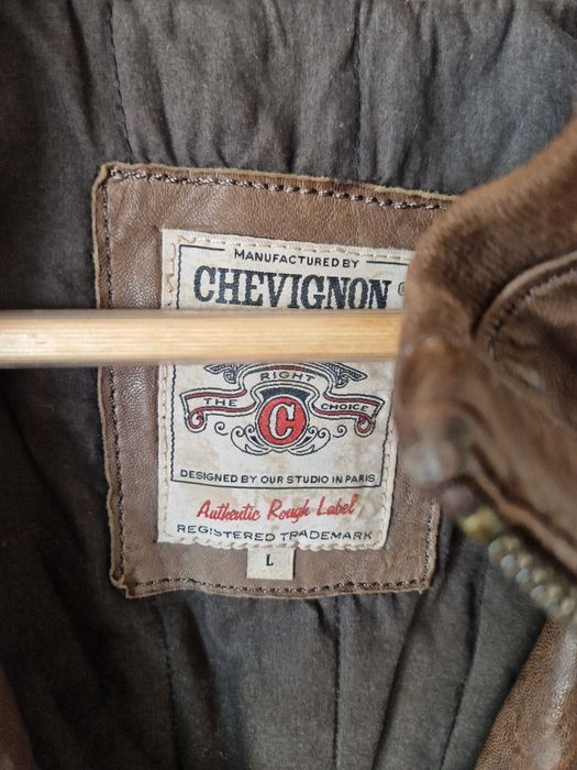 Кожено яке CHEVIGNON