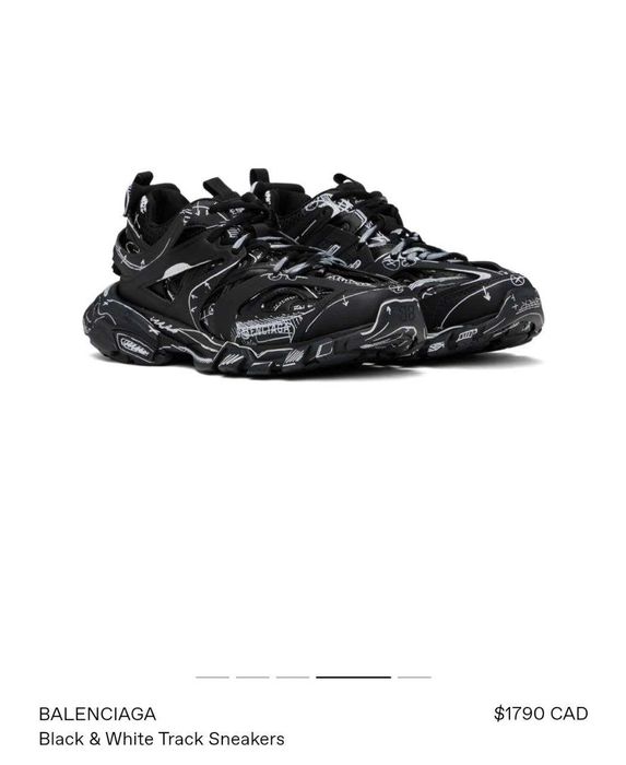 Черни мъжки маратонки Balenciaga track ID:154