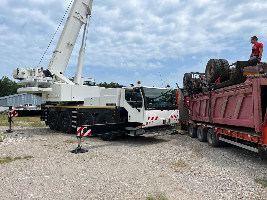 Услуги с автокранове Бургас 35т 50т 70т 90т