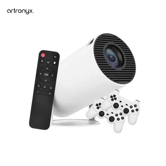 Безжичен Проектор 10 000 Вградени Игри Безжичен Стрийминг до Платформи
