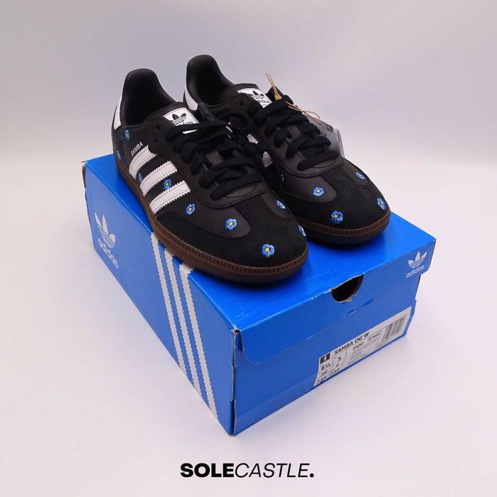Adidas Samba OG 'Light Blue Floral Core Black'