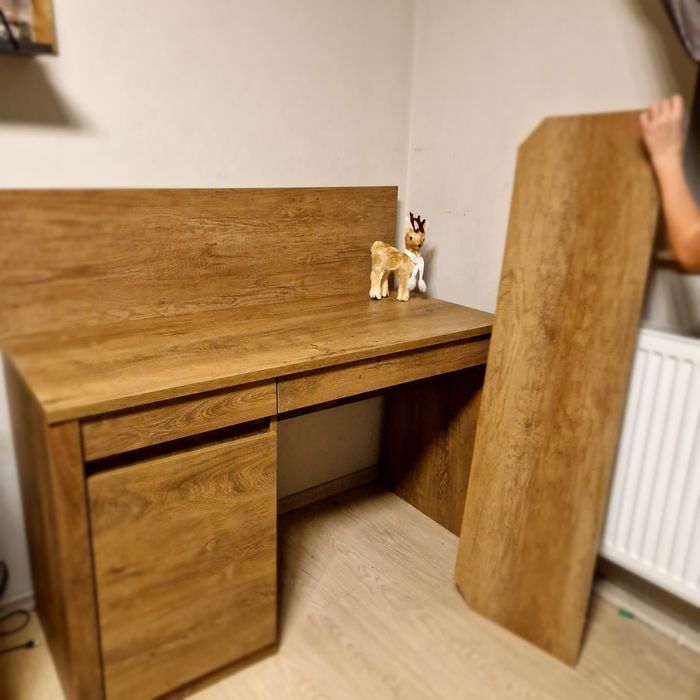 Birou Vedde Jisk  121x 53 cm Stejar Sălbatic