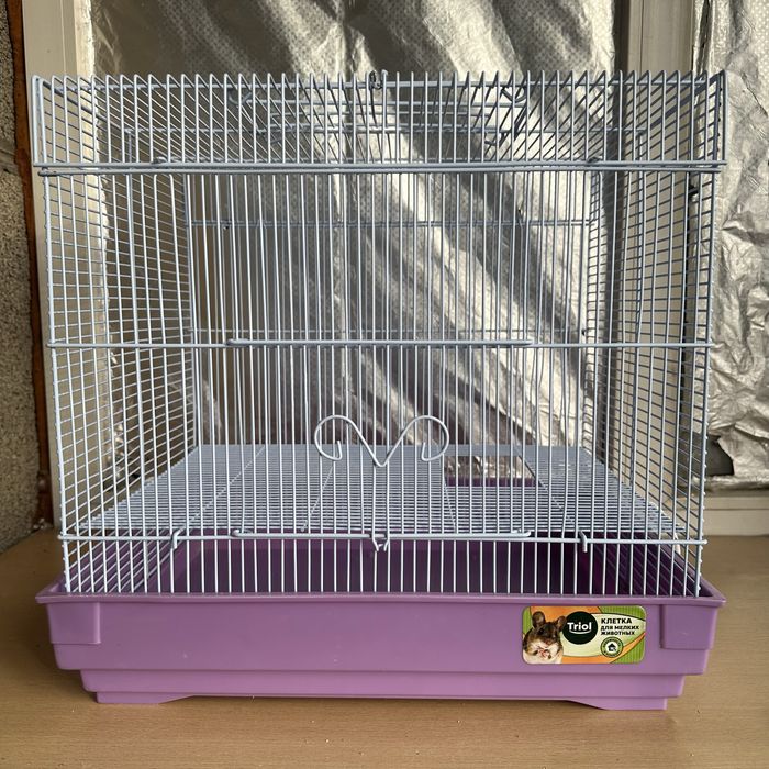 Клетка для попугаев, хомяков + игрушки
