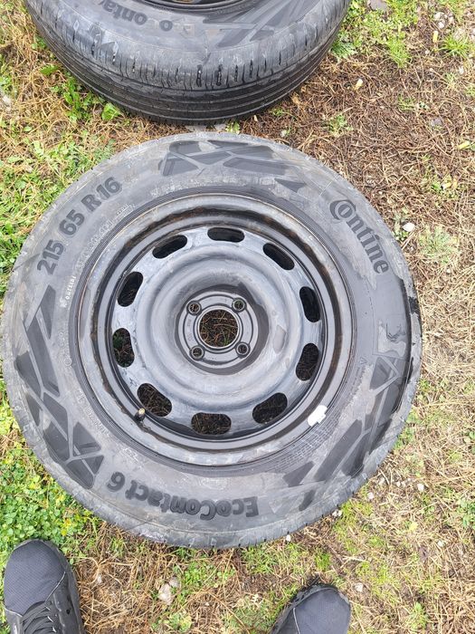 Джанти с гуми 215 65 16 за Пежо, Ситроен, Опел
