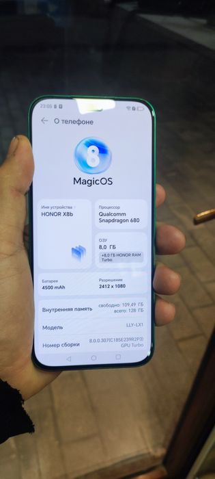 Honor x8b 8/128gb