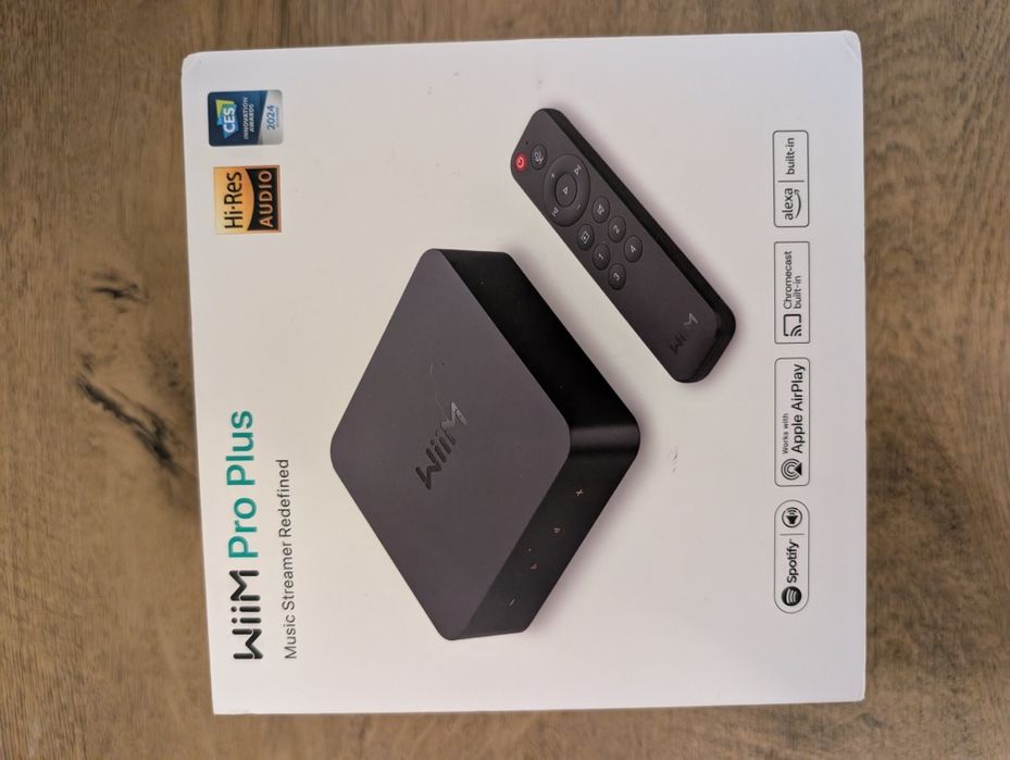 WiiM Pro Plus – streamer Hi-Res, Spotify, Tidle, AirPlay 2, etc, complet