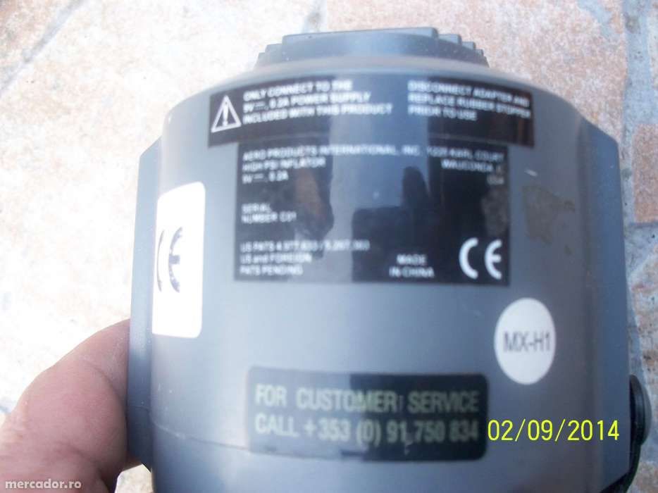 Pompa aer Aero cu acumulator