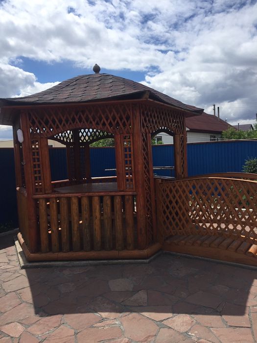 Беседка из дерева