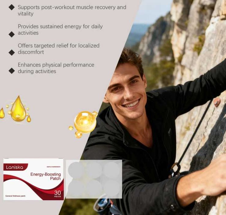 Energy-Boosting Patch Enhancement Energy Enhancer Пластири за Повишаване на Енергията Уелнес Пластир Eнергиен Дар Бдителност Мотивация Грижа за Тялото