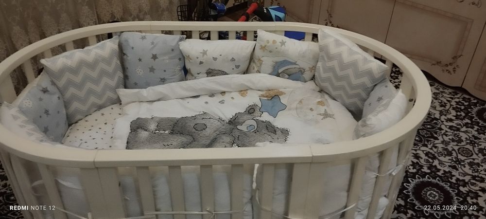 Детские кроват сотилади трансформер!!