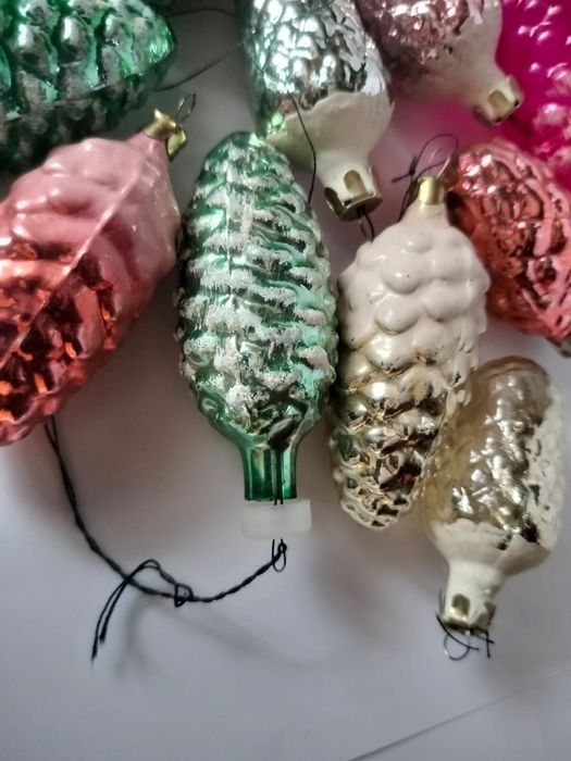 Стеклянные игрушки СССР