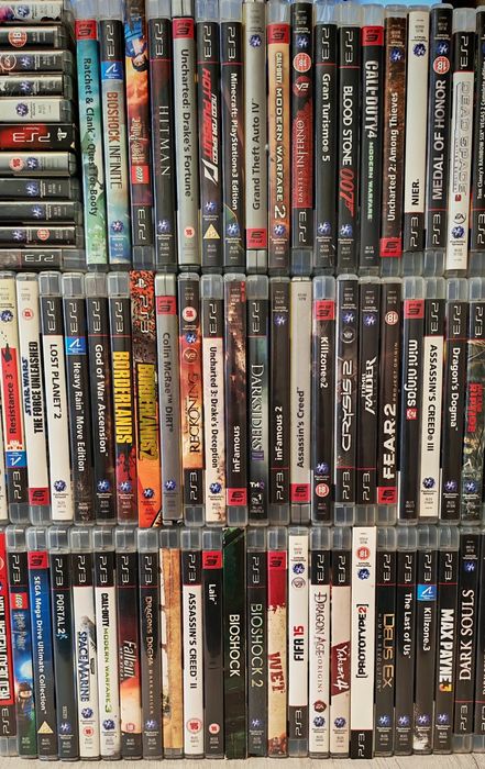 Jocuri PS3 originale – 70 lei/bucată – colecție mare