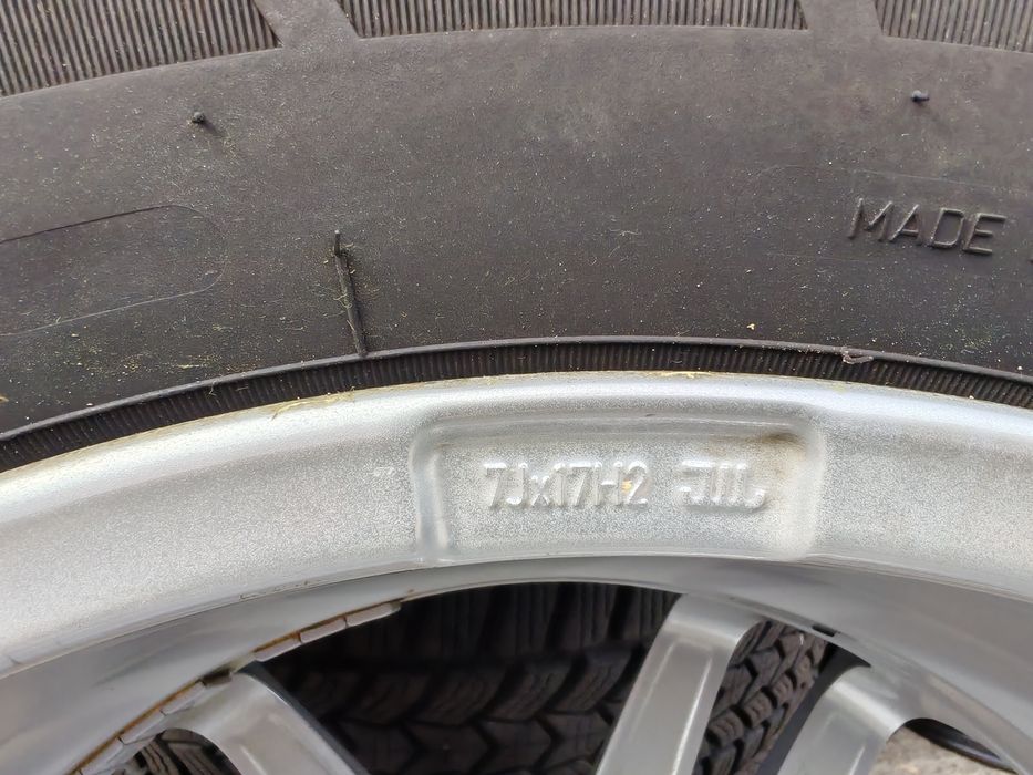 Jante aluminiu pe 17,Dezent,7J, Et40, 5*112