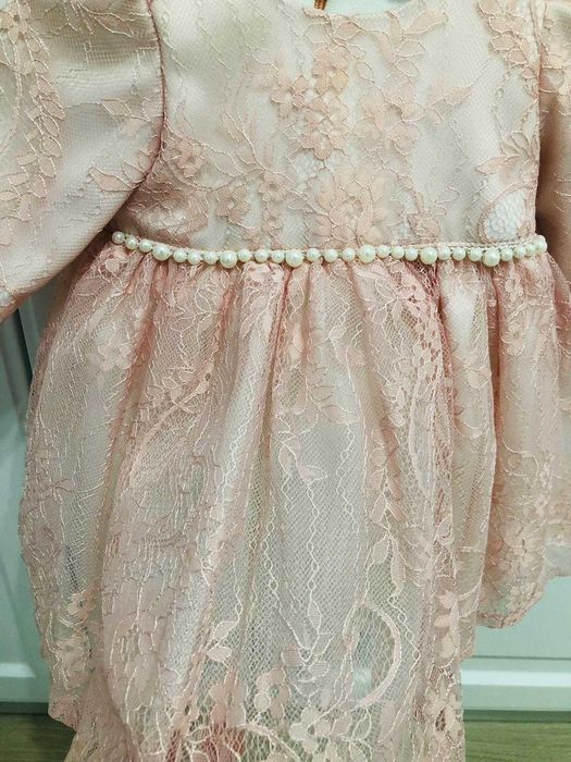 Rochita+blanita de botez pentru fetite (DAMARA)