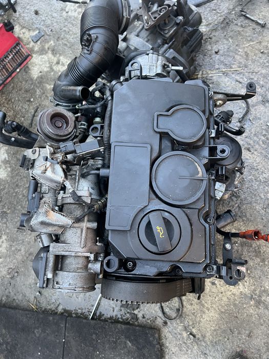 Motor complet turbina injectoare vw passat b6 bmp bmm